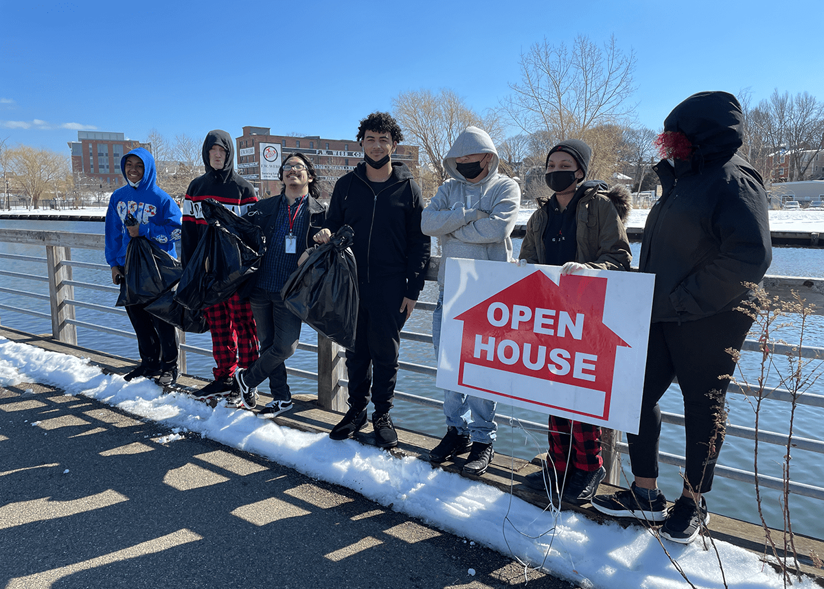 Salem Liberty School Commercial St. Cleanup