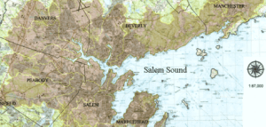Map of Salem Sound