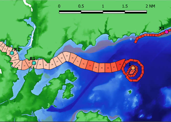 pH Map of Salem Sound Water Quality